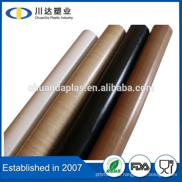 Non Adhesive PTFE Coated Fiberglass Fabric